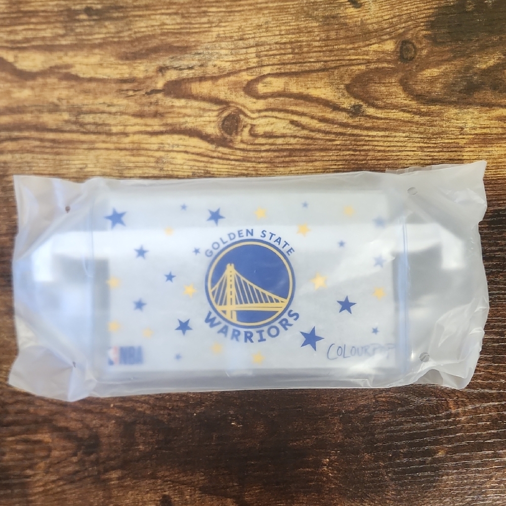 BOGO💖Colourpop Golden State Warriors Makeup Bag